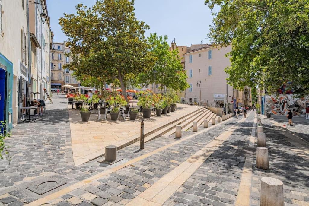 Charmant T2 Au Coeur Du Panier Marsiglia Esterno foto